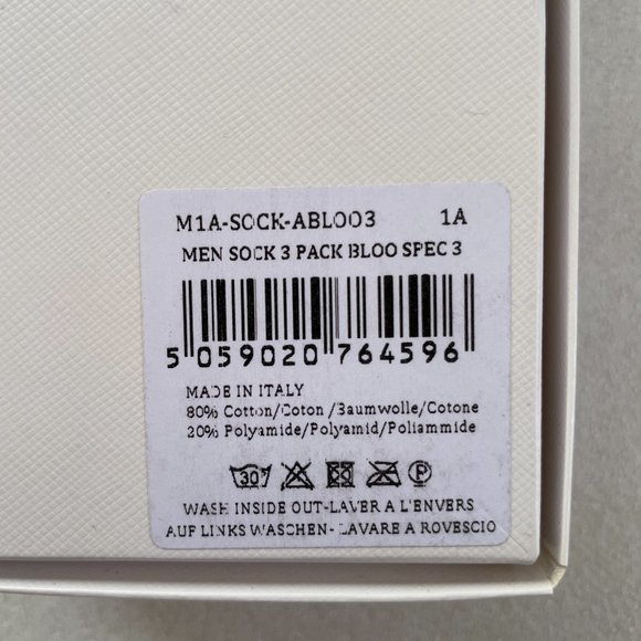 Paul Smith Striped Sock 3-Pack - Picture 7 of 7